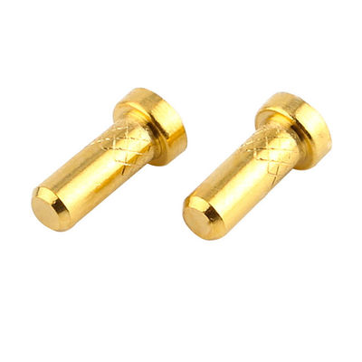 Brass Precision Turning Parts SMT CNC Turning Lathe Part 10U''