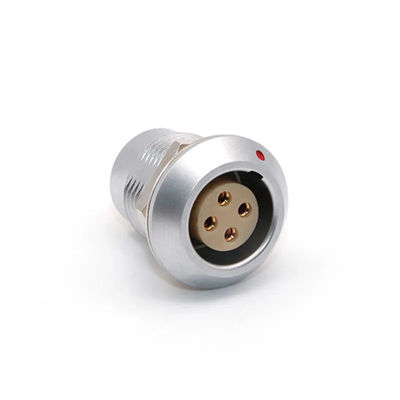 IP65 IP68 Female Fixed Socket 2P 3P 4P 5P MGG Push Pull Connectors Vacuum Tight
