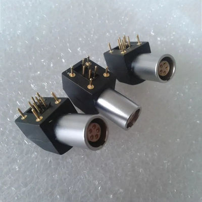 Waterproof 5 Pin Socket Connector B Series Push Pull Electrical Connectors