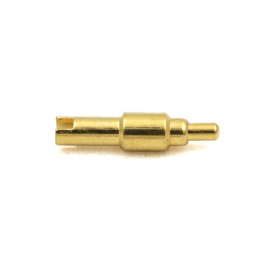 2A Solder Cup Pogo Pin Brass Spring Loaded Pins For Signal Transmission