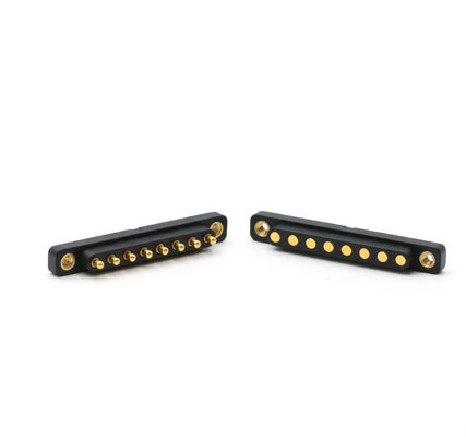 3A Spring Loaded Contact Connector 6 Pin 2.54 Mm Pitch Connector Male And Female
