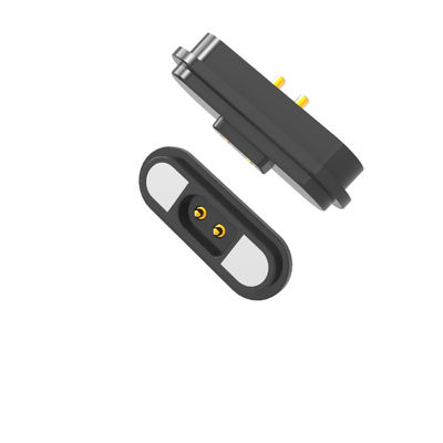 DIP Magnetic Connector 2 Pin Customized Magnetic Pogo Pin Connectors 3A