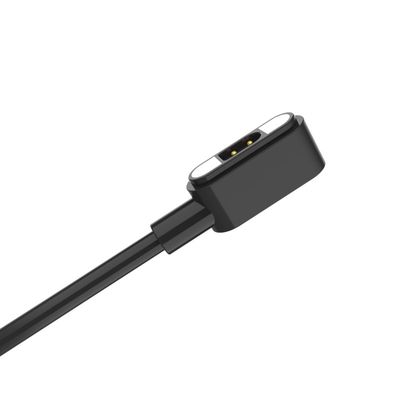 Black 2 Pin Magnetic Charging Cable Male Female Magnetic Pogo Pin Charger For Lightning