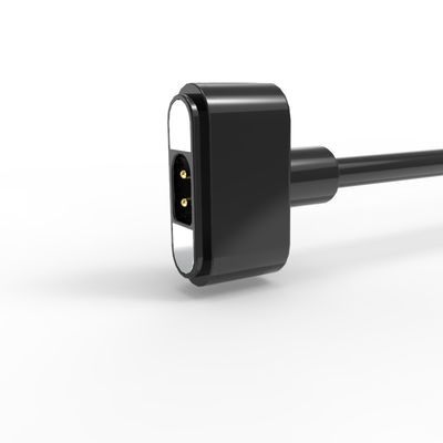 TPE Magnetic 2 Pin Charger 2.80mm Pitch 2 Pin Charger For Smart Watch