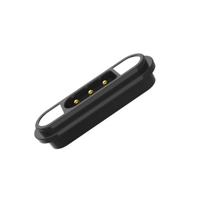 3A Magnetic 3 Pin Connector Male Female Pogo Magnetic Connector 12V With THN plastic