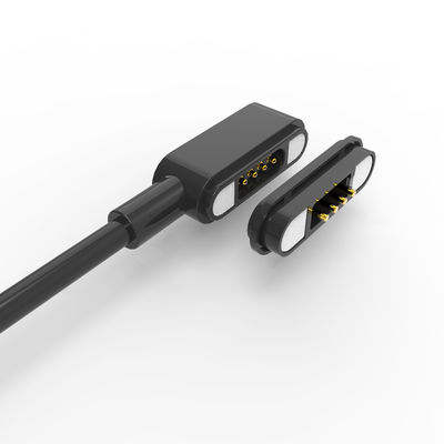 4 Pin Magnetic Charger Connector 3A 4A Magnetic USB Charging Cable For Burglar Alarm