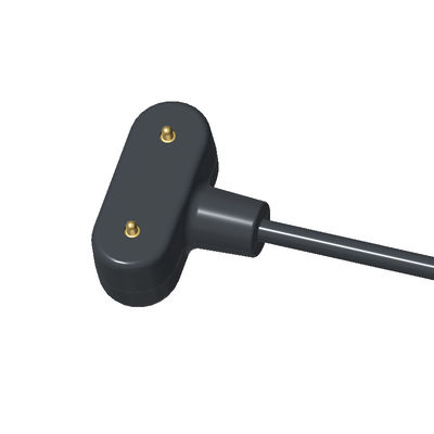 10.0mm Pitch USB Pogo Pin Connector 1.0A USB Cable Connector Magnetic For Burglar Alarm