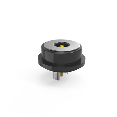 High Contact Force DC Pin Connector 3A Female Male Connectors Black For Electronic Device