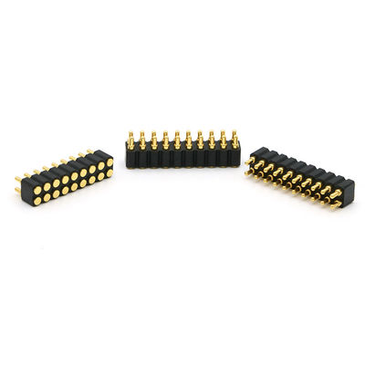 SMT Pogo Pin Connector Double Row Spring Loaded Pin Connector 18pin
