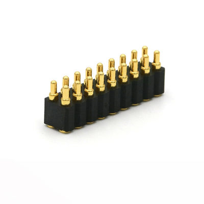SMT Pogo Pin Connector Double Row Spring Loaded Pin Connector 18pin
