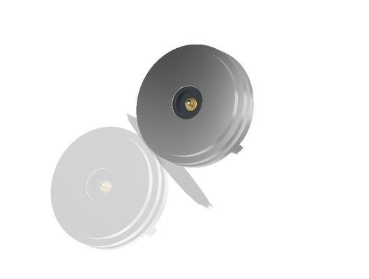 6A Magnetic 2 Pin Connector Customized Round Pogo Pin Connector 18.0mm Diameter Male And Female