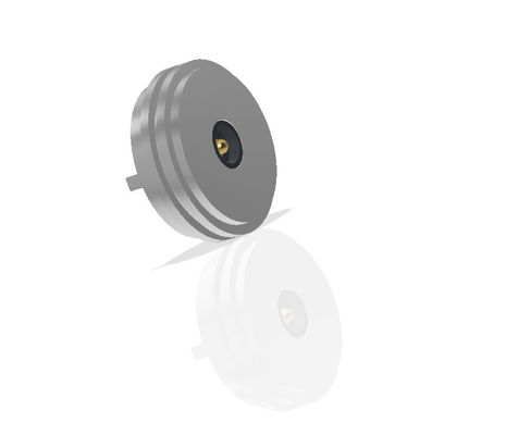 6A Magnetic 2 Pin Connector Customized Round Pogo Pin Connector 18.0mm Diameter Male And Female