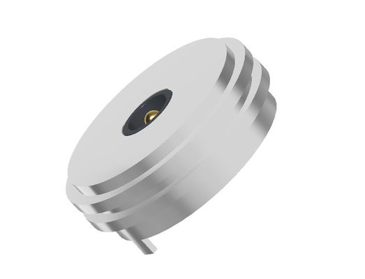6A Magnetic 2 Pin Connector Customized Round Pogo Pin Connector 18.0mm Diameter Male And Female