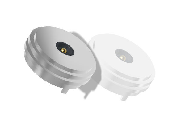 6A Magnetic 2 Pin Connector Customized Round Pogo Pin Connector 18.0mm Diameter Male And Female
