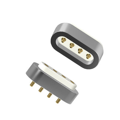2.0mm Pitch Magnetic Connectors 1A Magnetic 4 Pin Connector Customized N52 Magnet