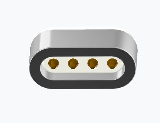 customized Magnetic Connectors 2.0mm Pitch Pogo Pin Connector 4 Pin