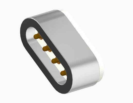 customized Magnetic Connectors 2.0mm Pitch Pogo Pin Connector 4 Pin
