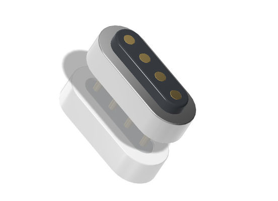 customized Magnetic Connectors 2.0mm Pitch Pogo Pin Connector 4 Pin