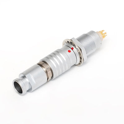 Electric quick medical metal male female 1B series push pull connector free socket connector