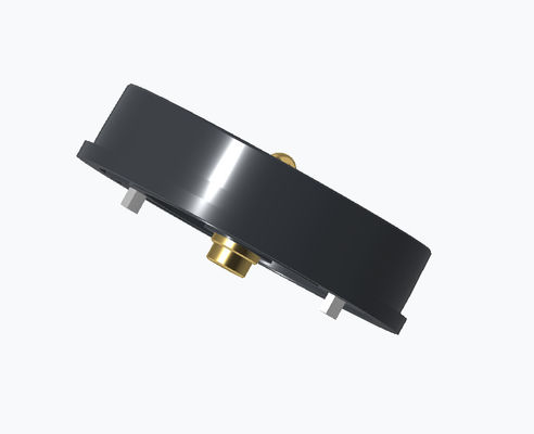 OD20.0mm Customized 5A Rounded 2Pin Magnetic Brass C6801 Pogo Pin Connector