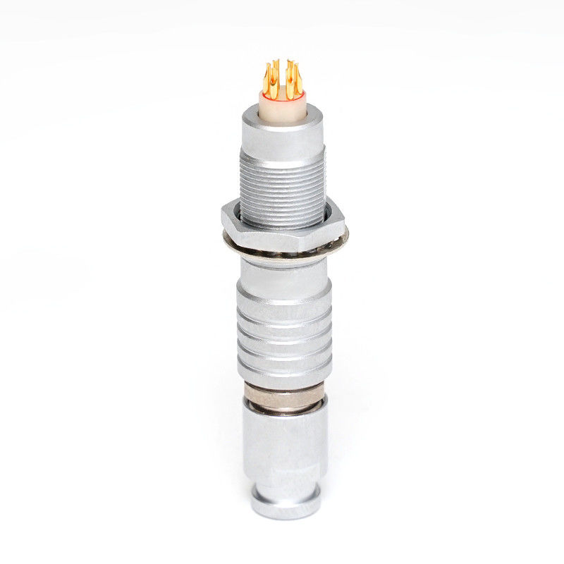Electric quick medical metal male female 1B series push pull connector free socket connector
